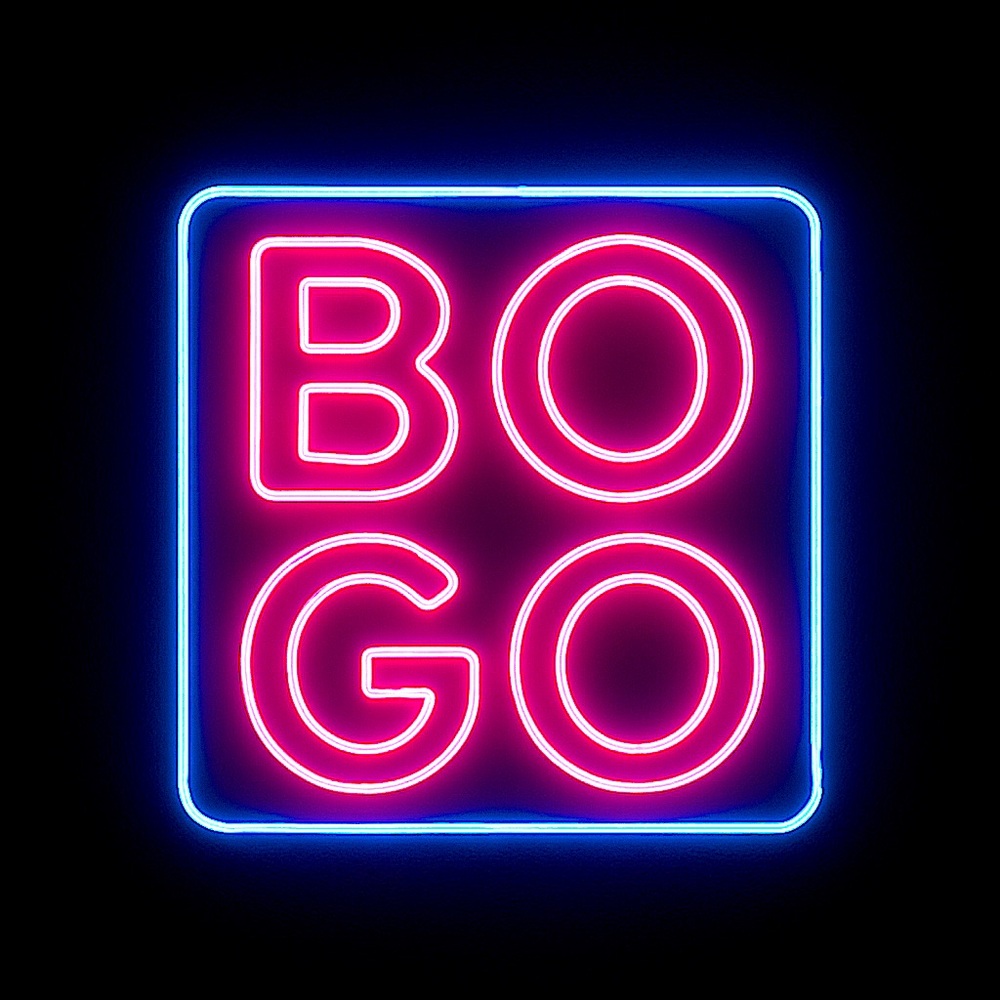 MOST ITEMS ARE BOGO
• DETAILS BELOW